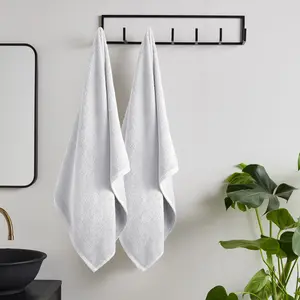 Quick Dry Cotton Bath Sheet (Set of 2) White