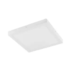 Luminosa Modern LED Flush Ceiling Light White, Warm White 3000K 3145lm