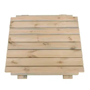 Zest Wooden Base For Square Sleeper Raised Planter Flower Bed / Aquatic Planter