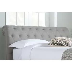 Birlea Castello King Side Ottoman Bed Grey