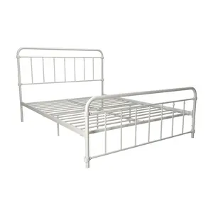 Aanya Bed Frame White / Kingsize (5')