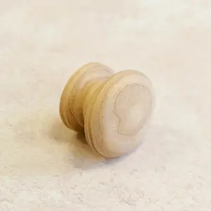 40mm Diameter Shaker Ash Cabinet Knob