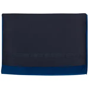 3 Seater Velvet Fabric Sofa Cobalt Blue SOTRA