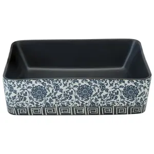 ClassicLiving Altenwald 46mm L x 35.5mm W Ceramic Rectangular Sink