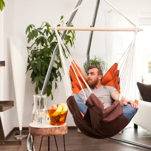 Amazonas California Hanging Hammock Chair - Terracotta