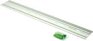 Festool 1.4m Guide Rail FS1400/2-KP +S-KP/30 Adhesive Pad + Quick Release Clamps