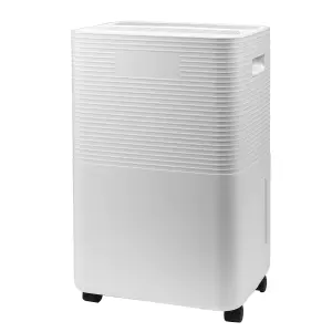 Daewoo Portable Electric Home Air Dehumidifier 25m² Room 16 Litre Daily Damp Moisture Remover with 24hr Timer