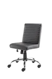 Lane Office Chair with Wheels in Black