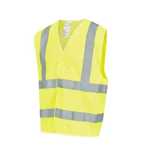 Site Rushton Yellow Hi-vis waistcoat, Large/X Large