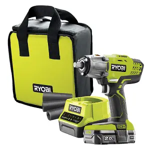 Ryobi ONE+ 3-Speed Impact Wrench 18V R18IW3-120 2.0Ah Kit