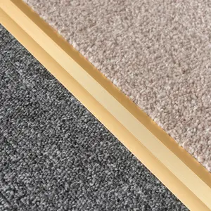 Anodised aluminium z edge carpet profile door floor bar trim 1000mm x 35mm c69 gold