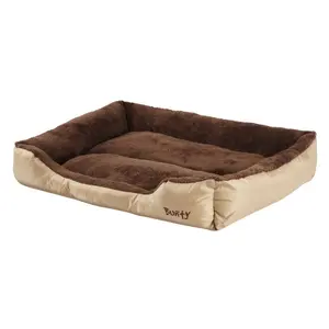 Bacup Polyester Pet Bed Blue / XXLarge (105 cm L x 80 cm W)