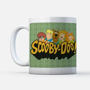 Official Scooby Doo Logo Mug 100% Ceramic, Dishwasher Safe