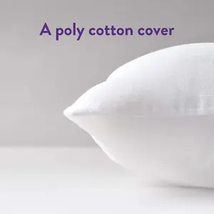 Slumberdown V Shape Pregnancy Pillow 1 Pack - Medium Support with 1 Pillowcase Orthopaedic 35x84cm