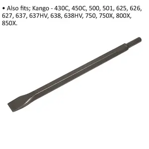 25 x 380mm Impact Breaker Chisel - Kango 637 - Demolition Breaker Steel