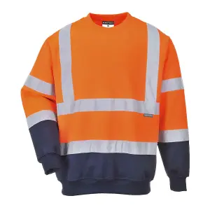 Portwest Two Tone Hi-Vis Sweatshirt