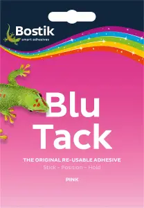 Blu Tack Handy Pink Re-Usable Adhesive Putty (12 Packs)