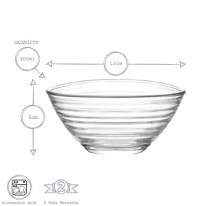 LAV - Derin Glass Serving Bowl - 11cm