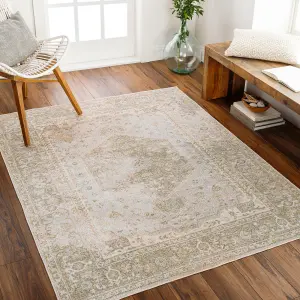 BOKA Machine Washable Vintage Area Rug 200 x 275 cm