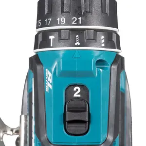 Makita DHP485STE 18V LXT Lithium Brushless Combi Hammer Drill - 2 x 5.0ah