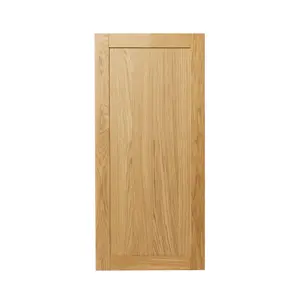 GoodHome Verbena Natural oak effect Natural Shaker 70:30 Larder Cabinet door (W)600mm (H)1287mm (T)20mm