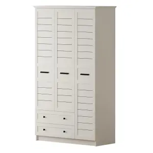 VENICE 3 Door 2 Drawer Wardrobe