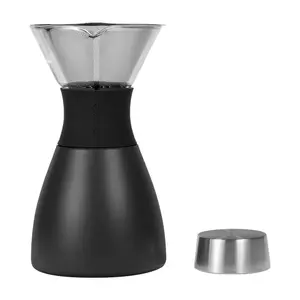 Pour Over Coffee Maker 1000ml Black