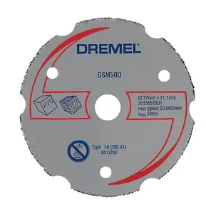 DREMEL DSM500 Multipurpose Carbide Cutting Blade (To Fit: Dremel DSM 20 Compact Saw) (2615S500JB)