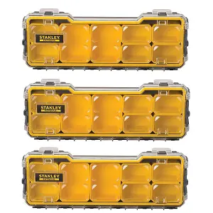 Stanley FatMax Waterproof Pro 1/3 Shallow Organiser 1-75-781 STA175781 x3