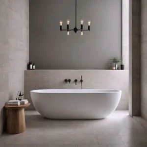 Girona Freestanding Stone Bath 1700mm