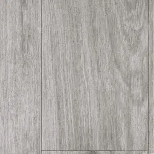 Neutral Modern Wood Effect Anti-Slip Vinyl Flooring for Home, Shop, Offices, 2.9mm Thick Vinyl Sheet-7m(23') X 4m(13'1")-28m²