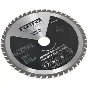 Versatile 216mm Cut-Off Circular Saw Blade for Steel, Wood, and Plastic Cutting