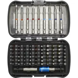 Comprehensive 71-Piece Colour-Coded Power Tool Bit Set for All Your DIY Needs