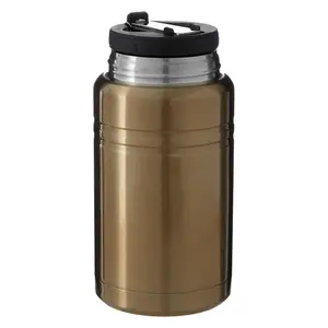 Maison by Premier Manhattan Gold Finish Food Flask