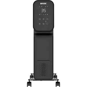 MYLEK Oil-Filled Digital Wi-Fi Enabled Heater - 3 Heat Settings & 24-Hour Timer 2000w