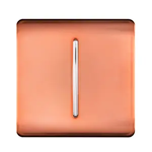 Trendiswitch COPPER 1 Gang 1 or 2 way Light Switch