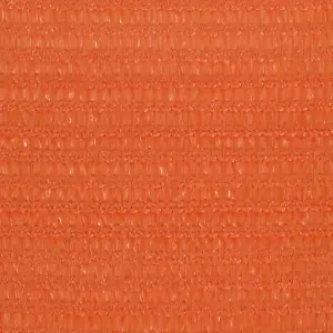 Berkfield Sunshade Sail 160 g/m2 Orange 2.5x2.5 m HDPE