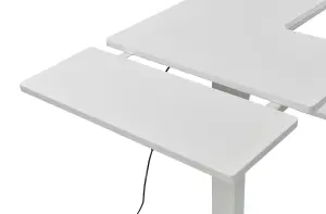 Sewing Online Electric Height Adjustable-Sewing, White with Adjustable Platform