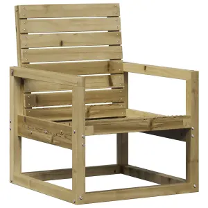 3 Piece Garden Lounge Set Impregnated Wood Pine