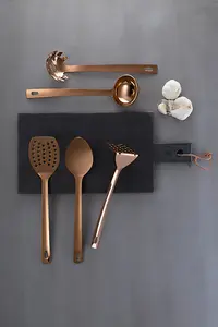 Maison by Premier Freya Rose Gold Finish Slotted Turner