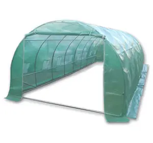 8m x 3m + Anchorage Stake Kit (27' x 10' approx) Pro+ Green Poly Tunnel