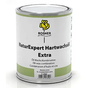 Rosner NaturExpert 1L Hard Wax Oil for Durable Wood Finish