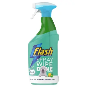 Flash Spray, Wipe, Done Citrus Fresh Multi-Pawpose Multi-surface Household cleaner, 800ml