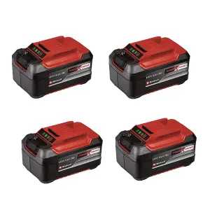 Einhell 18v Power X-Change Starter Kit 4x 5.2Ah Battery + Dual Port Twin Charger