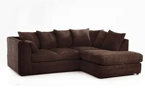 Hart Prime Cord Fabric Corner Sofa