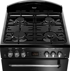 Leisure CLA60GAK 60cm Gas Double Oven Cooker - Black