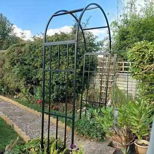 Woodside Ingworth Decorative Metal Garden Rose Arch