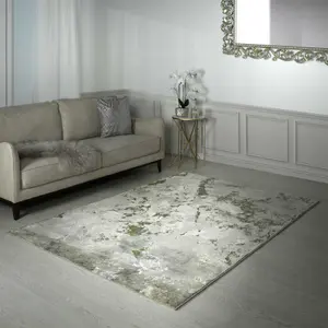 Modern Abstract Optical/ (3D) Easy to Clean Rug For Dining Room Bedroom LivingRoom-80cm X 150cm