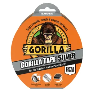 Gorilla Silver Duct Tape (L)32m (W)50mm