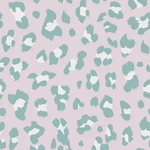 Envy Big Cat Bubblegum Animal Print Smooth Wallpaper Sample